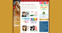 Desktop Screenshot of holycrossrochester.org